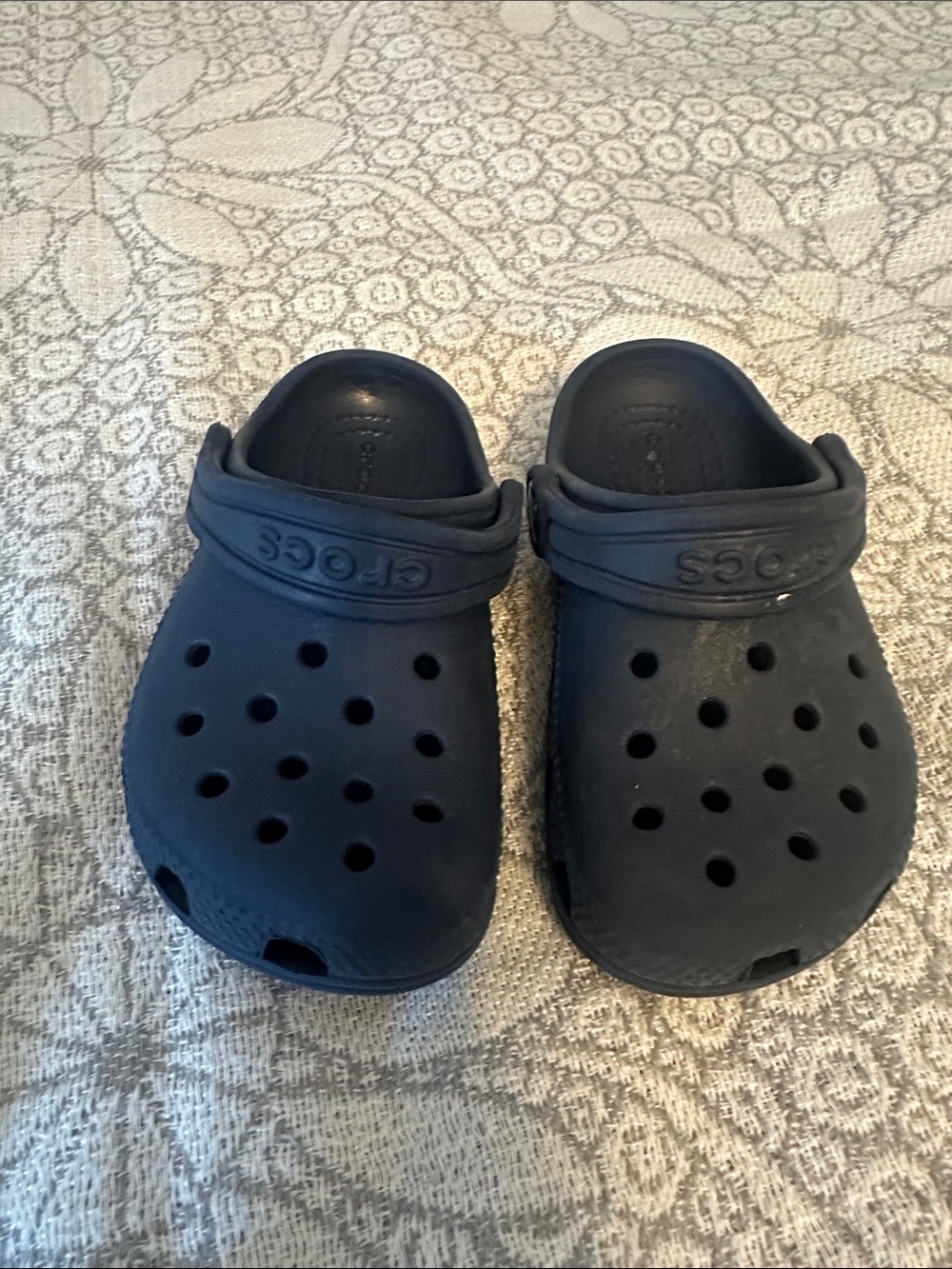 CROCS Kids Classic Clog in Navy